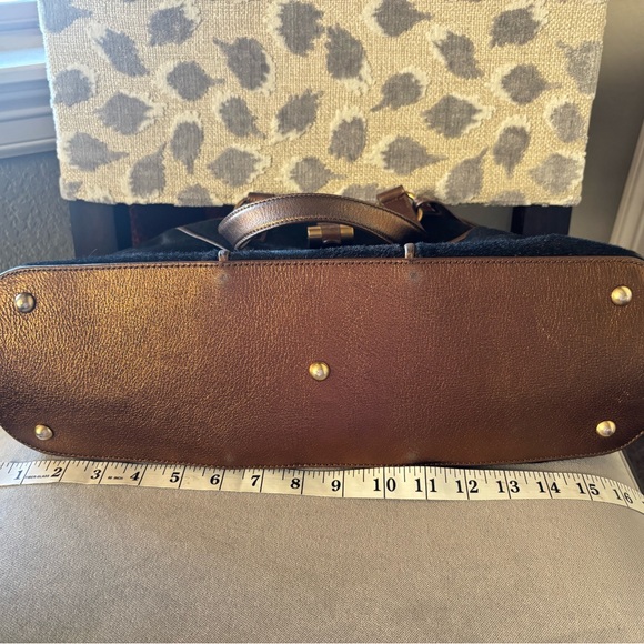 YSL Downtown Pony Hair Bag - Picture 6 of 16